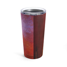 Red Artsy 20oz TUMBLER Travel Venti Size Stainless Steel with Lid