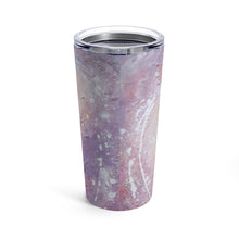 Purple Pastel TUMBLER 20oz with Lid Colorful Artsy