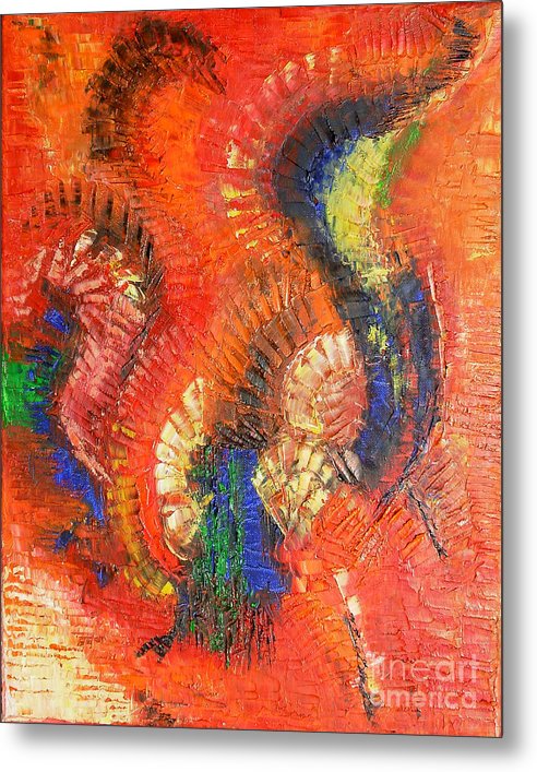BIRD OF PARADISE - Metal Print #1025