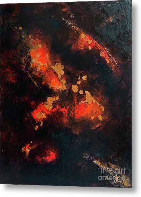 I Burnt my Toast - Metal Print