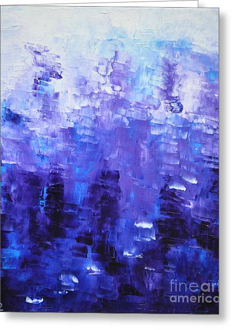 BLUE CODE - Greeting Card #1022