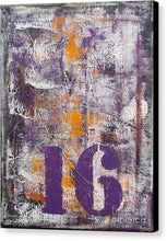 LUCKY NUMBER 16 - Canvas Print #1061