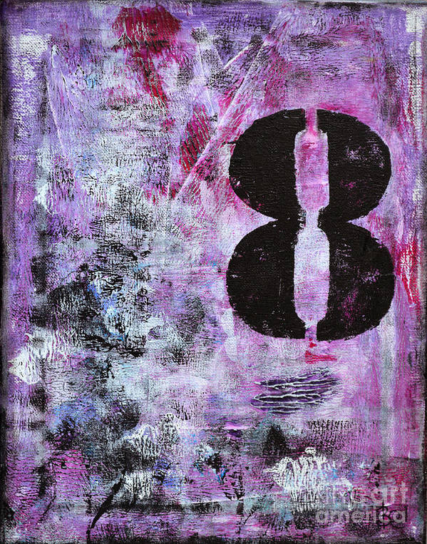LUCKY NUMBER 8 - Art Print #1058