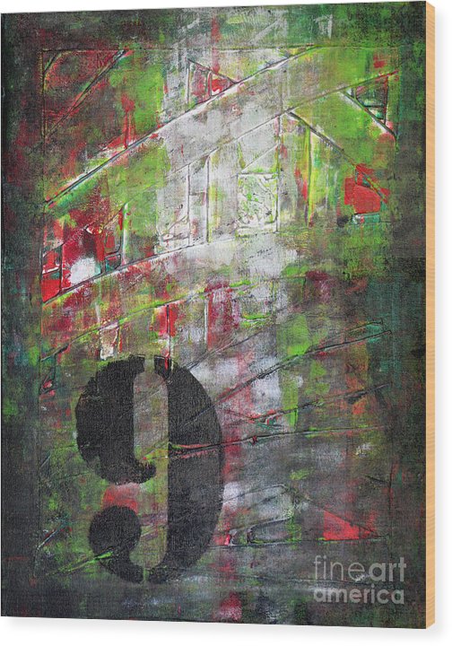 LUCKY NUMBER 9 - Wood Print #1059