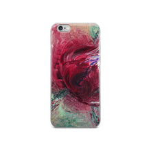 Abstract Rose Modern Art IPHONE CASE printed from Original Art