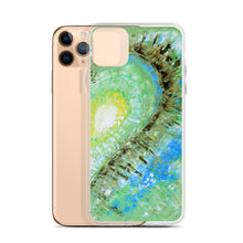 Artsy Heart PHONE CASE for Apple iPhones Green Abstract Art