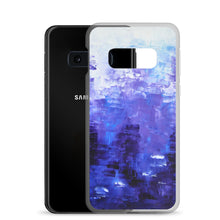 Blue PHONE CASE COVER for Galaxy Phones Unique Abstract Style