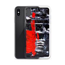 Red and Black IPHONE CASE Cool Abstract Modern Art
