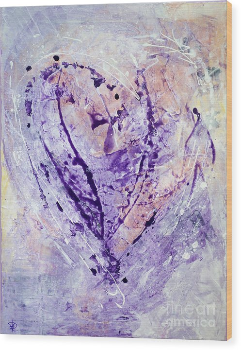 Universal Heart - Wood Print #1051