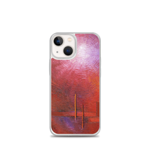 Red PHONE CASE for Apple iPhone Abstract Art Style