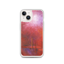Red PHONE CASE for Apple iPhone Abstract Art Style