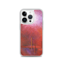 Red PHONE CASE for Apple iPhone Abstract Art Style