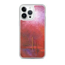 Red PHONE CASE for Apple iPhone Abstract Art Style