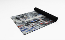YOGA MAT - Black and White Abstract
