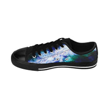 Unique Abstract Art SNEAKERS for Women Blue