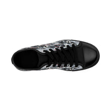 Black and White Abstract Street Style SNEAKERS for Women