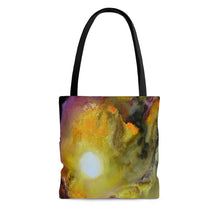 Artsy Colorful TOTE BAG multicolored abstract watercolor art