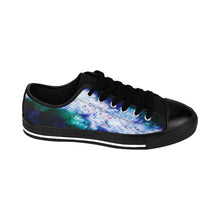 Unique Abstract Art SNEAKERS for Women Blue