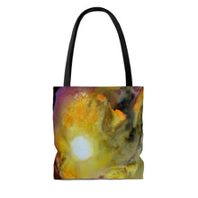 Artsy Colorful TOTE BAG multicolored abstract watercolor art