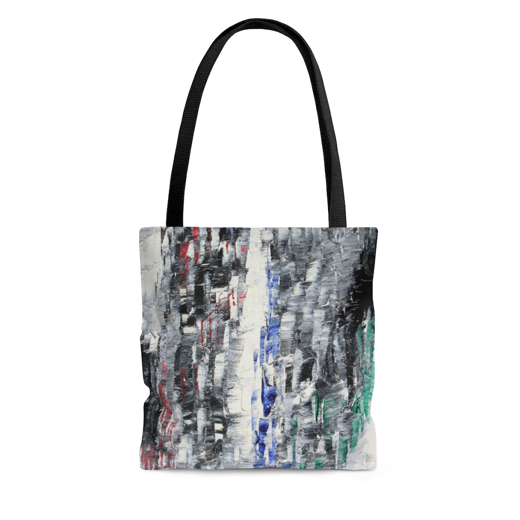 Black and White Abstract TOTE BAG - Cool Streetwear Style