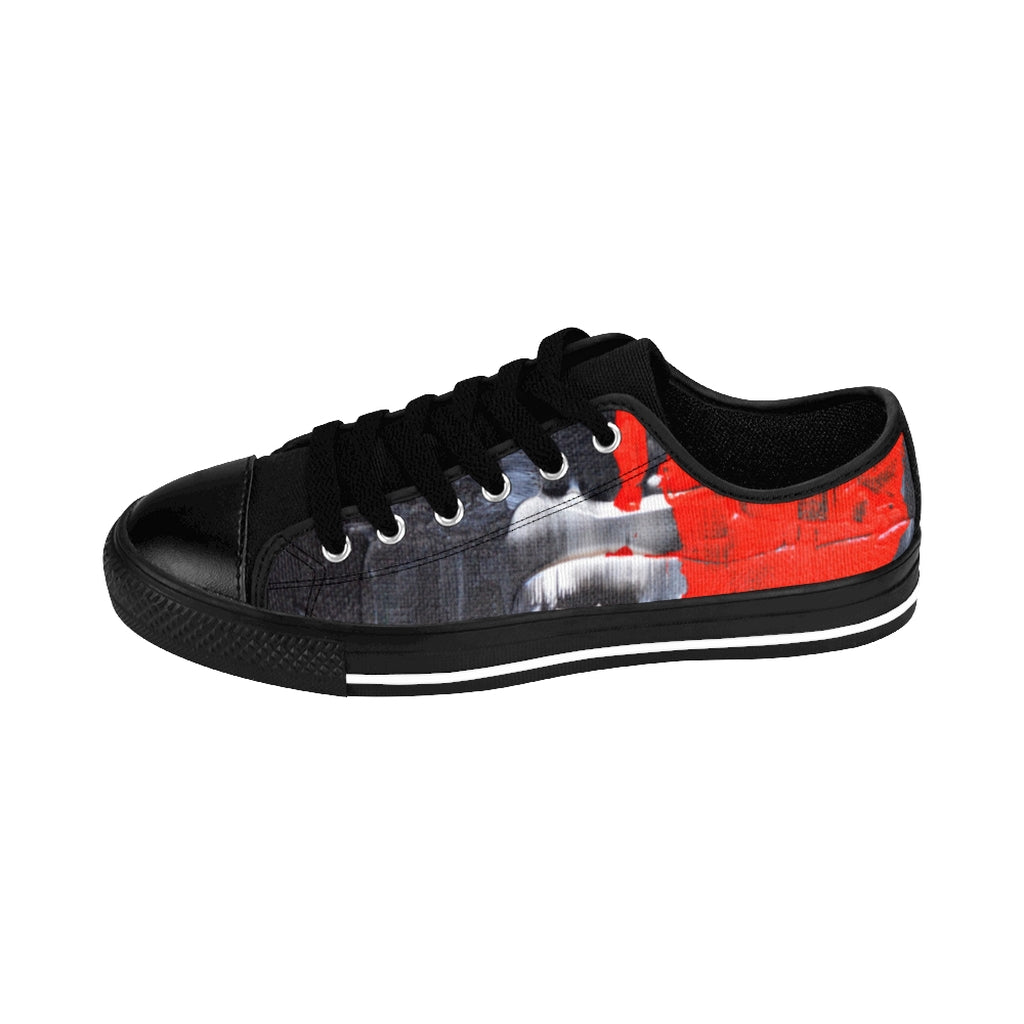 Red black sneakers hotsell