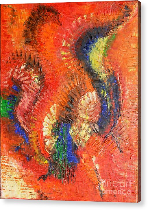 BIRD OF PARADISE - Acrylic Print #1025