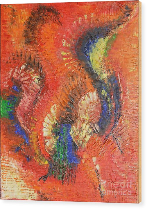 Bird Of Paradise - Wood Print #1025