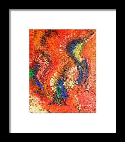 BIRD OF PARADISE - Framed Print #1025