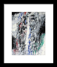 BLACK CRYSTAL CAVE - Framed Print  #1026