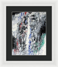 BLACK CRYSTAL CAVE - Framed Print  #1026