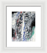 BLACK CRYSTAL CAVE - Framed Print  #1026