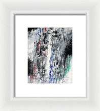 BLACK CRYSTAL CAVE - Framed Print  #1026