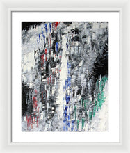 BLACK CRYSTAL CAVE - Framed Print  #1026