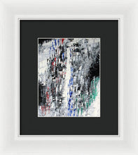 BLACK CRYSTAL CAVE - Framed Print  #1026