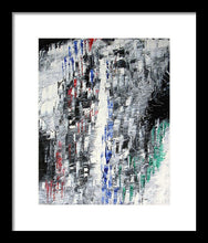 BLACK CRYSTAL CAVE - Framed Print  #1026