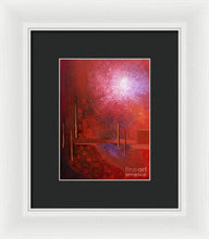 IN TOUCH WITH YOUR SOUL - Framed Print #1002