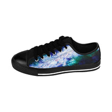 Unique Abstract Art SNEAKERS for Women Blue