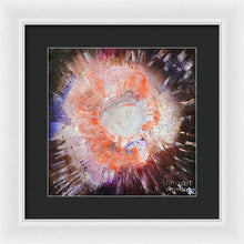 COSMIC BURST - Framed Print #1020