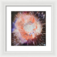 COSMIC BURST - Framed Print #1020