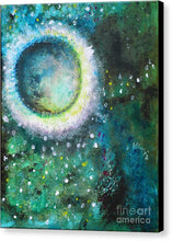 CRYSTAL MOON - Canvas Print #1033