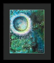 CRYSTAL MOON - Framed Print #1033