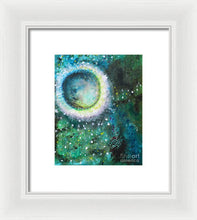 CRYSTAL MOON - Framed Print #1033