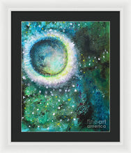 CRYSTAL MOON - Framed Print #1033