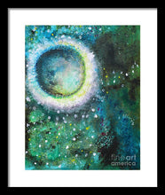 CRYSTAL MOON - Framed Print #1033