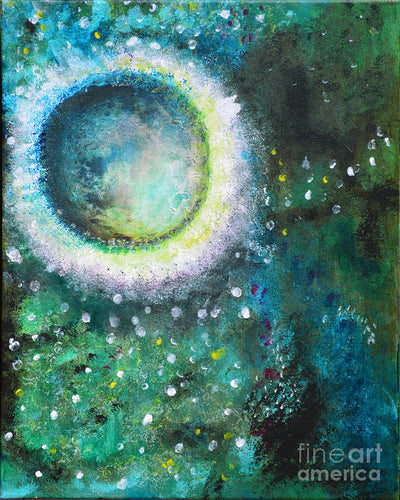 CRYSTAL MOON - Art Print #1033
