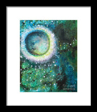 CRYSTAL MOON - Framed Print #1033