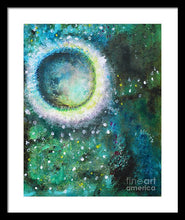 CRYSTAL MOON - Framed Print #1033