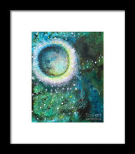 CRYSTAL MOON - Framed Print #1033