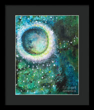 CRYSTAL MOON - Framed Print #1033