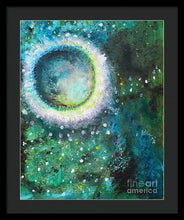 CRYSTAL MOON - Framed Print #1033